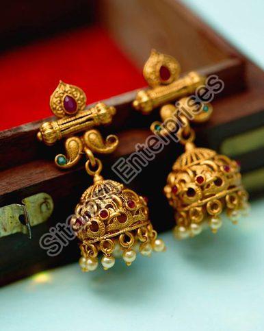 Imitation Jhumka Earrings