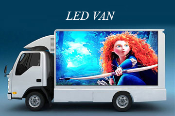 LED Mobile Van Advertising Services