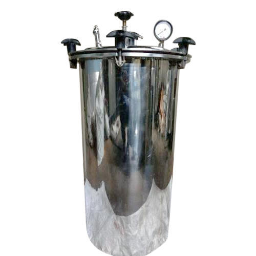 Double Tray SS Portable Autoclave