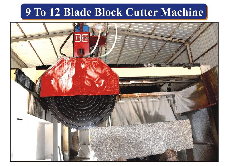 Multi Blade Granite Block Cutter Machine
