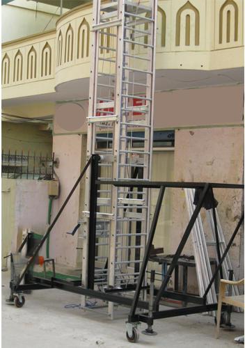 Aluminium Non Tiltable Tower Ladder
