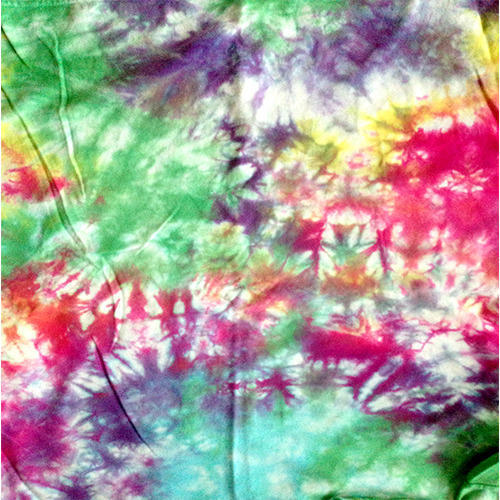 Multi Tie Dyed Cotton Fabric