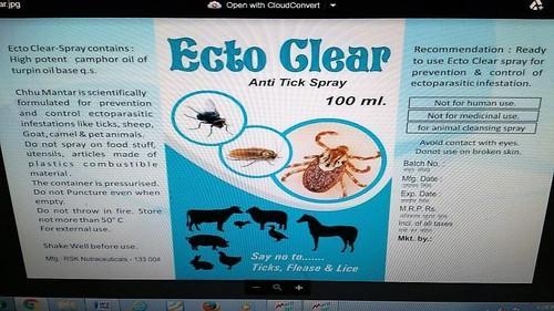 Ecto Clear Anti Tick Spray