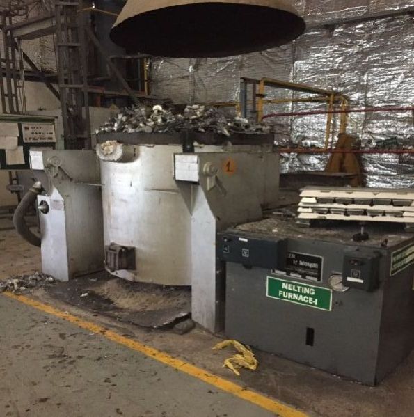 Oil Fired Crucible Type Hydraullic Tilting Furnace