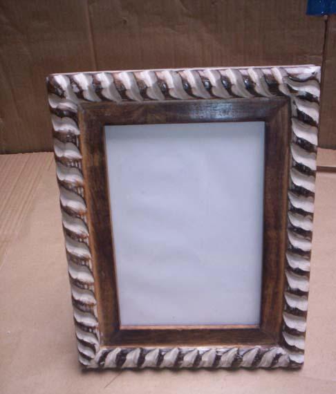 Carved Designer Wood Photo Frame