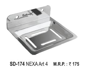 SD-174 Nexa Single Piece Soap Dish