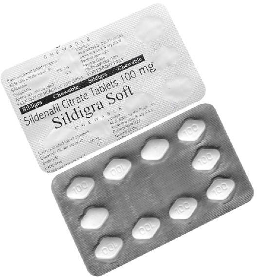 what colour are sildenafil tablets