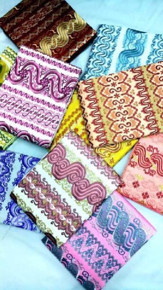 Striped Jacquard Fabric