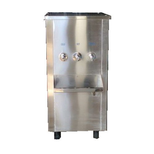 Three Tap Stainless Steel Water Cooler