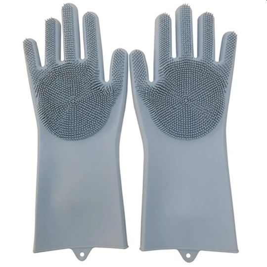 Dish Washing Cleaning Sponge Gloves