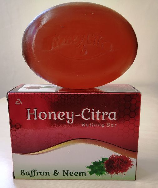 Honey Citra Saffron & Neem Bathing Bar