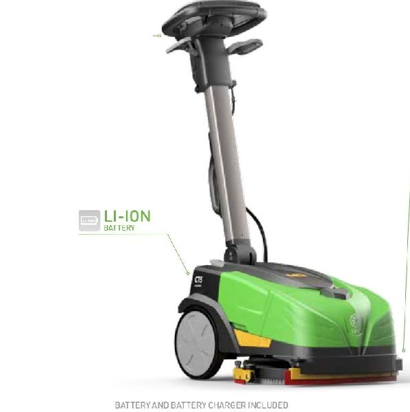 MINI FLOOR CLEANING MACHINE LITHIUM ION BATTERY OPERATED