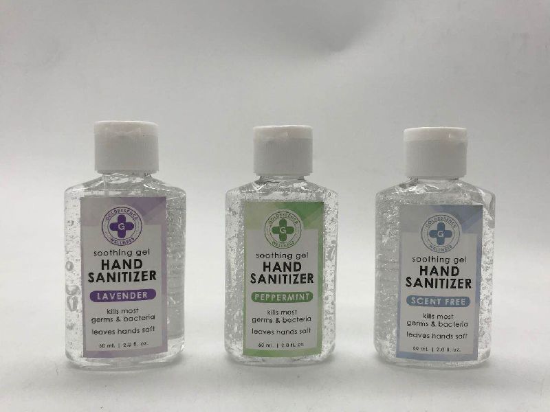 60ml Soothing Gel Hand Sanitizer