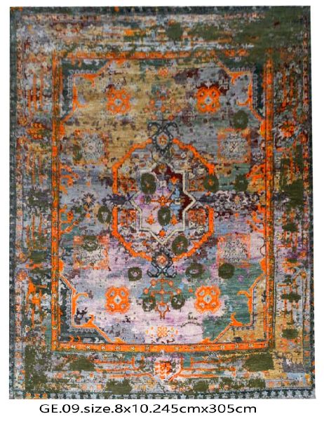 GE-006 HKT Hand Knotted 5-5 Quality Carpets