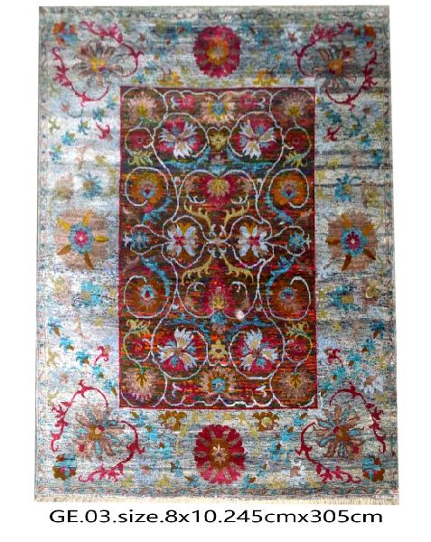 GE-007 HKT Hand Knotted 5-5 Quality Carpets