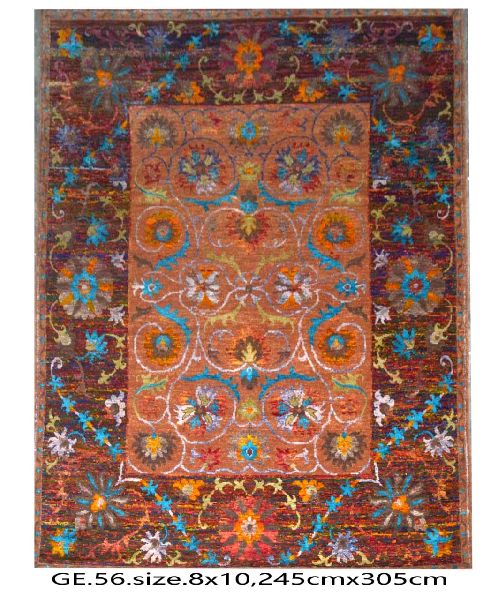 GE-008 HKT Hand Knotted 5-5 Quality Carpets