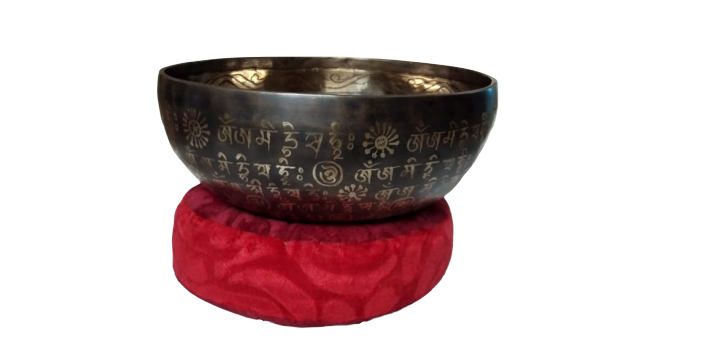 Mantra Carved Singing Bowls