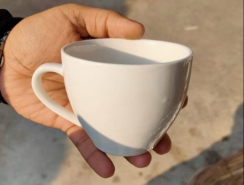 White Ceramic Cups