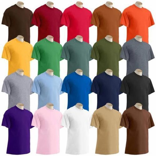 Mens Plain Round Neck T-Shirts