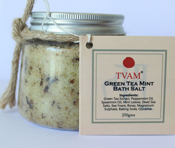 Green Tea Mint Bath Salt