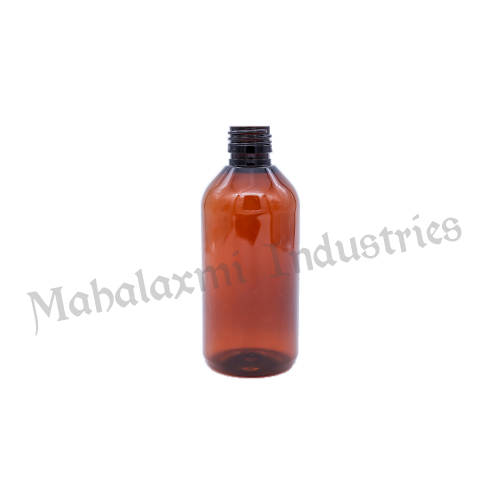 200 ml Amber Round Pet Bottle
