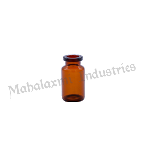 7.5 ml Tubular Amber Glass Vial