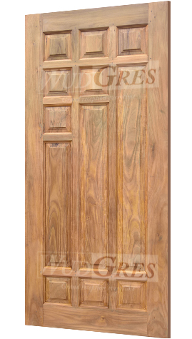 Wudgres Teak & Acacia Wood Door (Wg-1006)