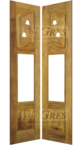 Wudgres Teak & Acacia Wood Door (Wg-1009)