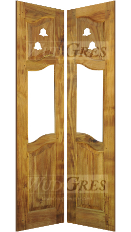 Wudgres Teak & Acacia Wood Door (Wg-1010)