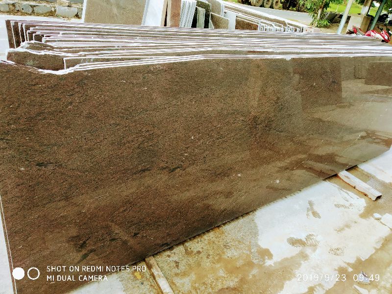Wood Brown Granite Slabs