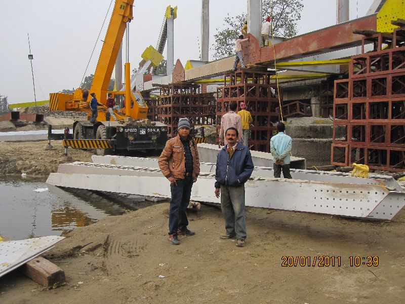 Railway Girder Bridge Fabrication Services