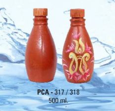 500ml Terracotta Water Bottles