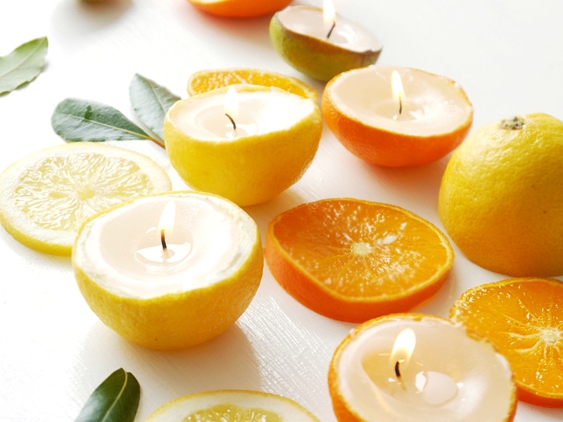 Citrus Scented Candle
