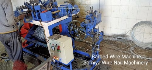 Barbed Wire Making Machine