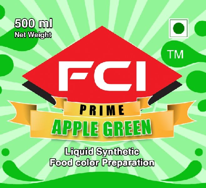 Liquid Apple Green Food Colour