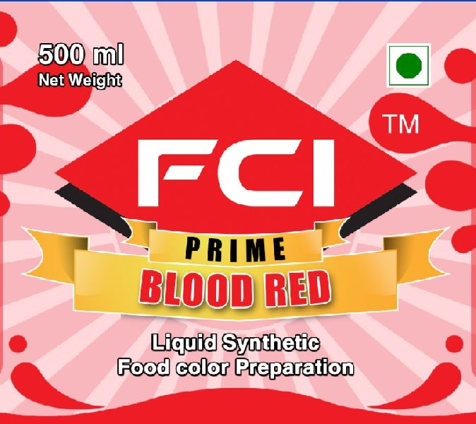 Liquid Blood Red Food Colour