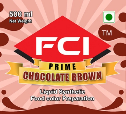 Liquid Chocolate Brown Food Colour