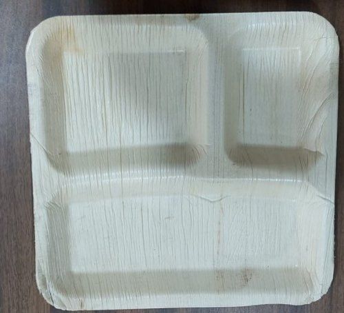 Areca Leaf 3 Partition Plate