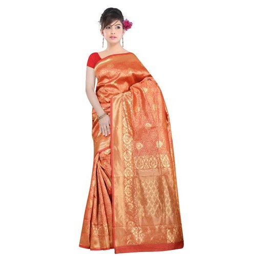 Party Wear Polyester Saree