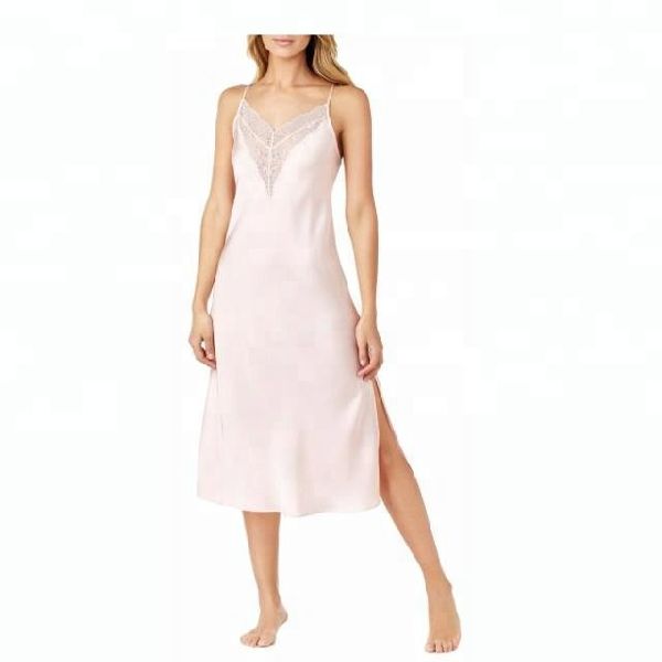 Polyester Satin Nightgown