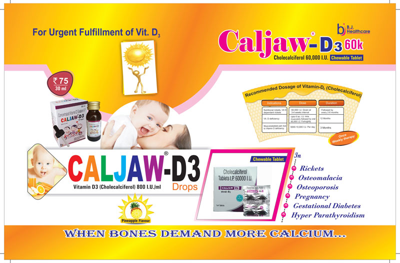 Caljaw-D3 Drops