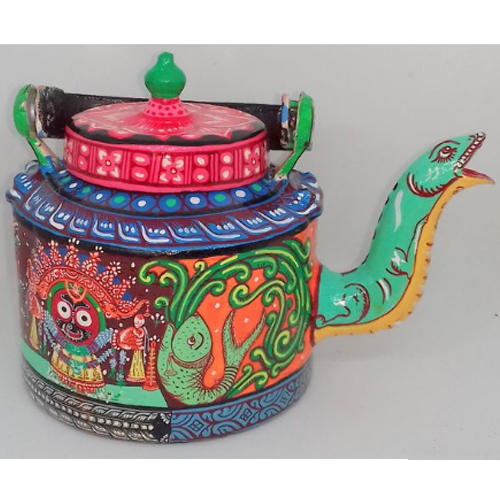 Hand Painted Decorative Kettle