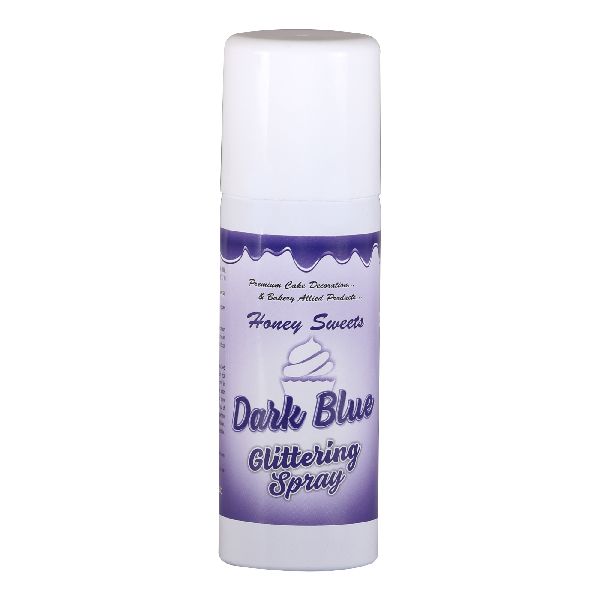 Dark Blue Glittering Spray
