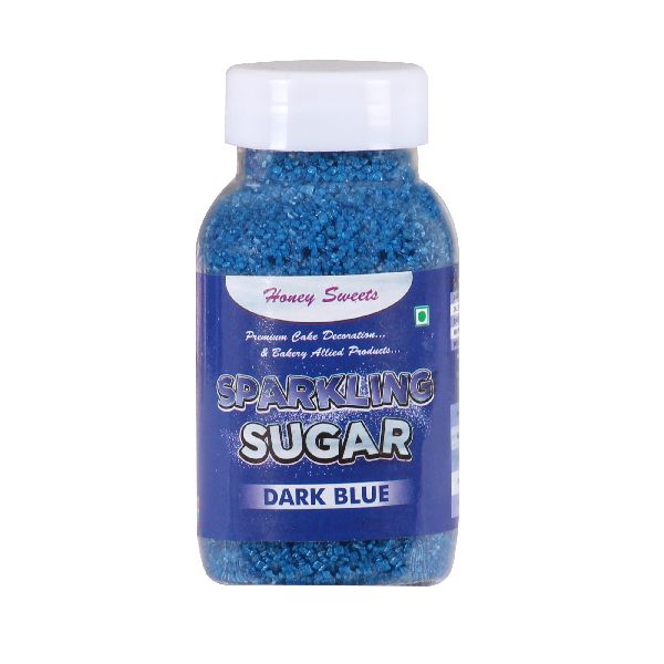 Dark Blue Sparkling Sugar