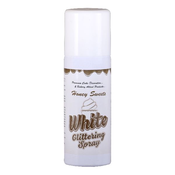 Pearl White Glittering Spray