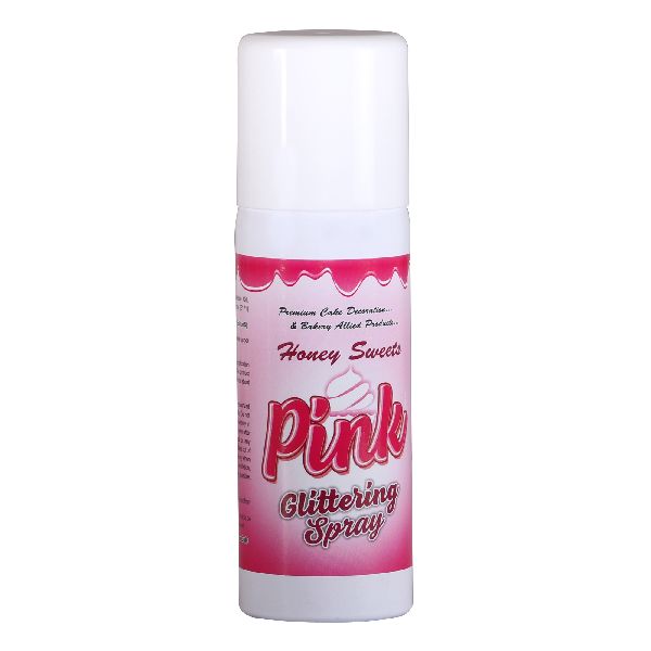 Pink Glittering Spray