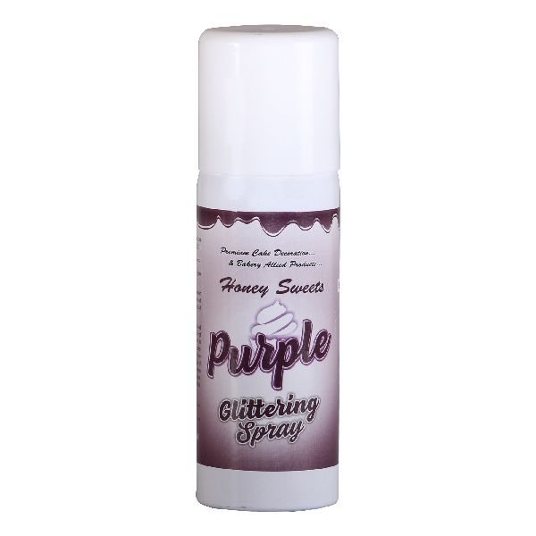Purple Glittering Spray
