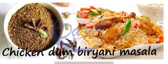 Chicken Dum Biryani Masala