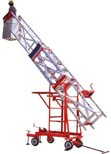 Aluminium Tiltable Trolley Tower Extension Ladder