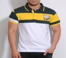 Mens Striped Polo T-Shirts